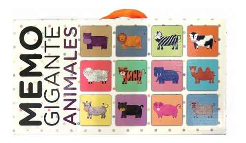 Juego De Memoria Clap Con Piezas Gigantes Memo Animales 0