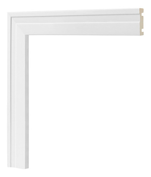 Contramarco Line 2,5 M X 50 X 15 Mm - Blanco Mate 0