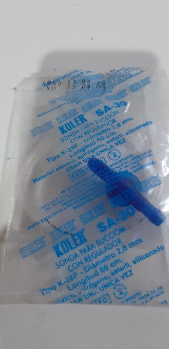 Sonda Aspiración Koler Sa-30 Tipo K28p Con Regulador 0