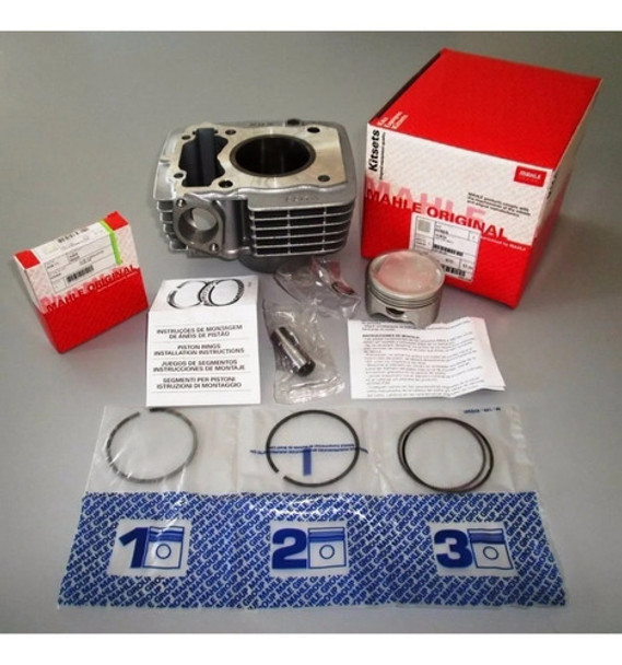 Kit Cilindro Y Piston Original Mahle Honda Cg 150 Titan 0