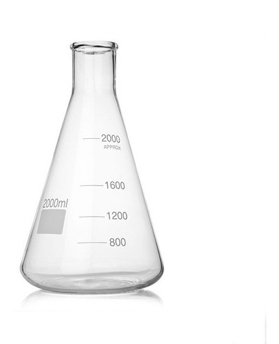 Erlenmeyer 2000 Ml Boro 3.3 Everglass 0