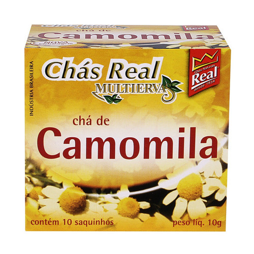 Chá De Camomila Real Multiervas 3 Kit Contendo 10 Und. Cada 0
