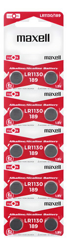 Pilas Alcalinas Maxell-lr1130 X 10 Unidades 0