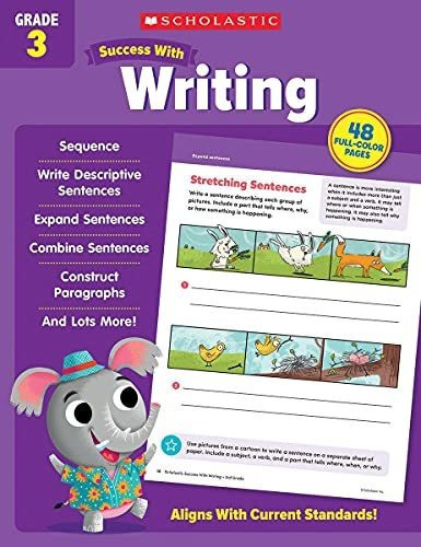 Book : Scholastic Success With Writing Grade 3 - Scholastic 0