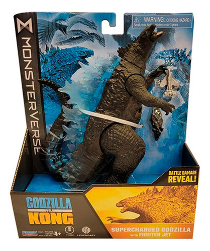 Playmates Godzilla King Of Monsters Supercharged Godzilla 15cm