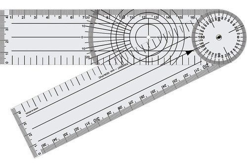 Goniômetro Grande Trident Articulação 35 Cm 0