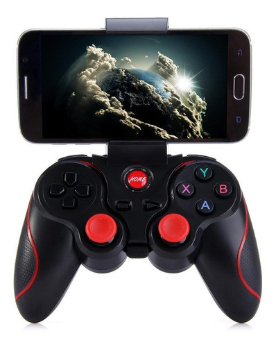 Joystick Bluetooth Celular Pc Android Windows C/soporte 0