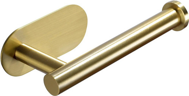 Soporte Para Papel Higienico Autoadhesivo De Acero Inox. - D 0