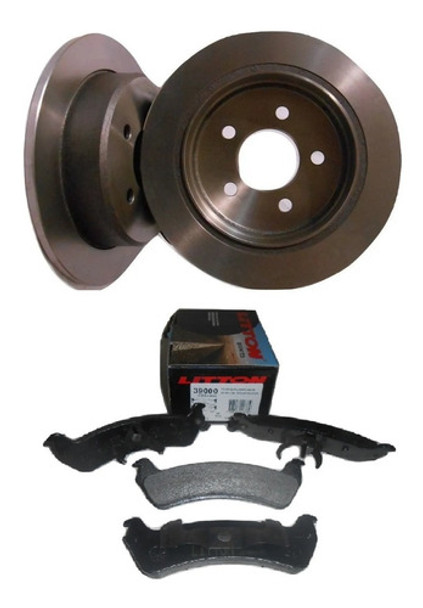 Kit Discos + Pastillas Freno Ford Explorer 4x4 Trasero 0 Kit Discos + Pastillas Freno Ford Explorer 4x4 Trasero 0