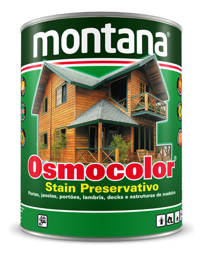 Osmocolor Montana Transparente  0,9l 0