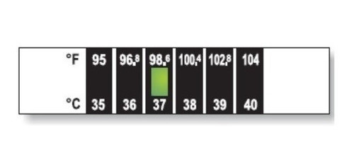 Termómetro De Contacto Feverline Detecta Temperatura 0