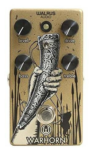 Pedal De Overdrive Warhorn De Audio De Morsa 0