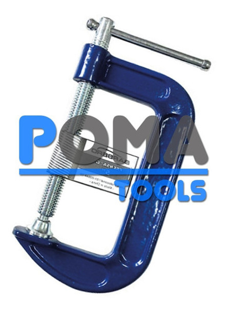 Prensa Sargento Carpintero Tipo G4'' 100 Mm Barbero Soldador 0