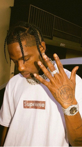 #181 Travis Scott Poster 30x40 Envios A Todo El Pais! 0