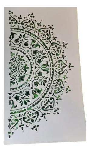 Stencil Media Mandala Modelo 14 0