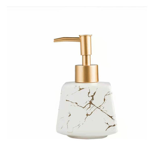 Dispensador De Jabon Liquido Jabonera Diseño Marmolado 240ml 0
