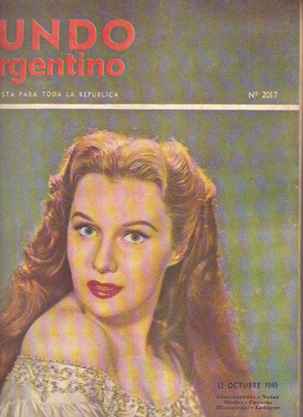 Mundo Argentino Nº 2017, 12 De Octubre De 1949 0