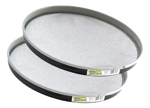 Kit 5 Peneira De Aço Tela Trancada 25cm Fubá Farinha Tapioca 0