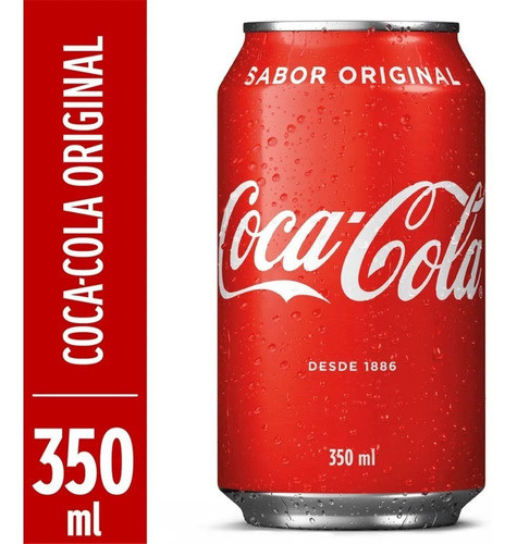Coca-Cola Soft Drink Can 350ml - Pack of 6