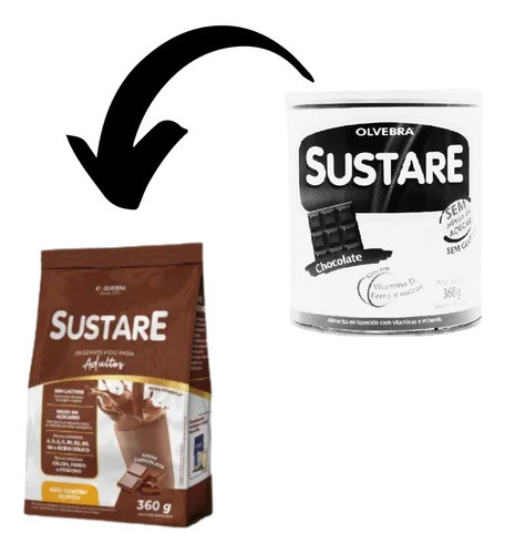 Sustare Chocolate Sem Açúcar Olvebra 0