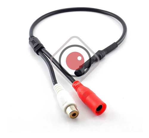 Mini Micrófono Ambiental Oculto Espía Cctv Dvr Cámara Rca 0