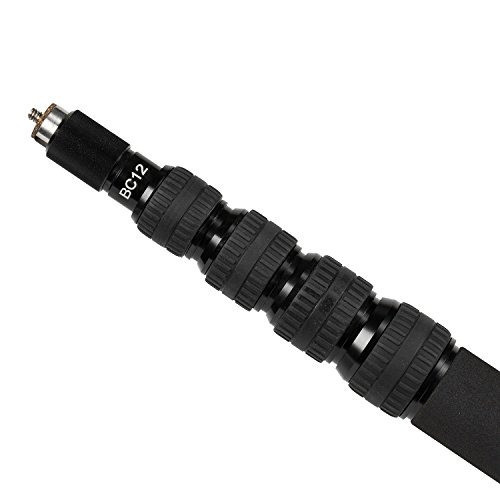 Ikan Bc12 5 Section Telescoping Carbon Fiber Microphone 0
