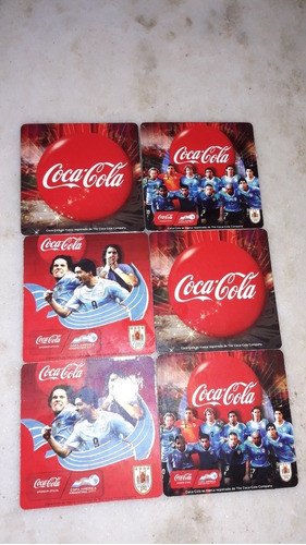 Coca Cola,6 Posavasos Carton,copa America Argentina 2011 0