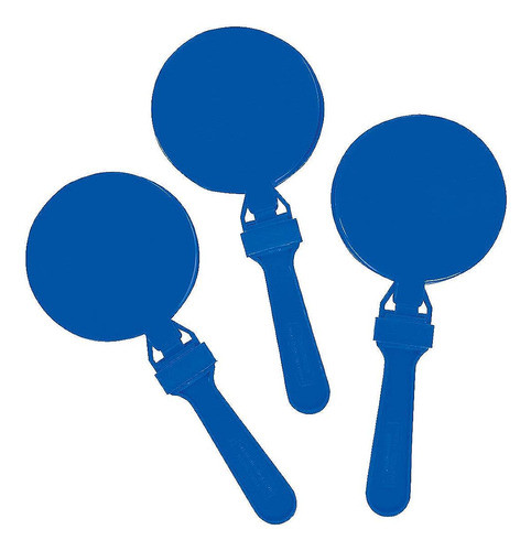 Fun Express - Blue Round Clapper - Juguetes - Noisemakers - 0