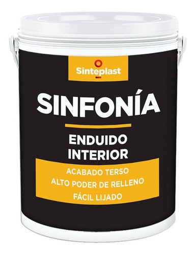 Enduido Interior Sinfonia 4 Lts 0