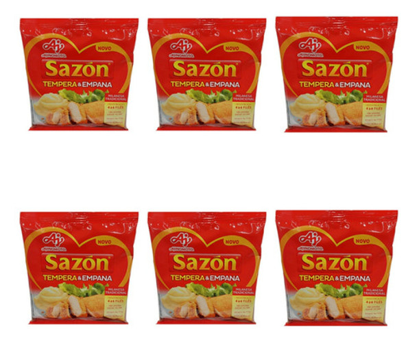 Sazon Tempera & Empana Milanesa Tradicional Kit 6 X 60g 0