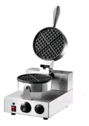 Waflera Waffle Electrica Un Disco 1kw Comercial 0