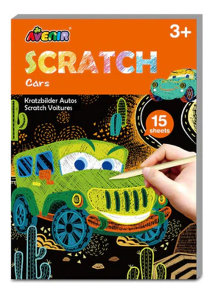 Láminas Para Raspar Scratch Autos Avenir 0