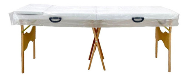 Capa Maca Estética 190 X60 X12 Pvc Transparente Impermeável 0 Capa Maca Estética 190 X60 X12 Pvc Transparente Impermeável 0
