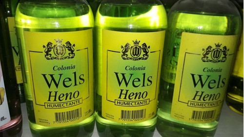 Wels Heno Colonia Plastica X2unidades! 0