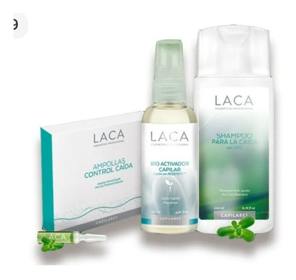 Kit Tratamiento Capilar Para La Caída Del Cabello Laca 0