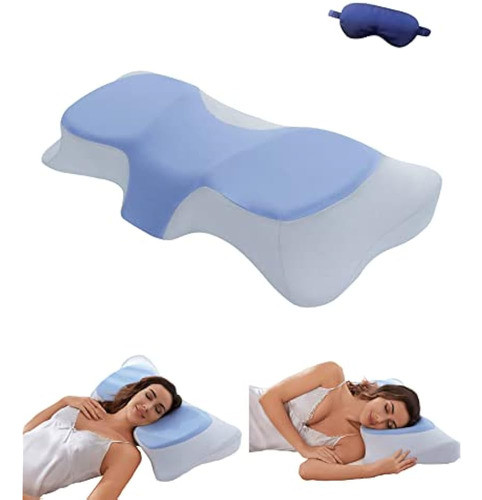 Almohada Cervical De Espuma Viscoelástica Para Aliviar El Do 0