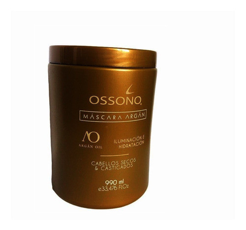 Máscara De Argán 990ml Ossono 0