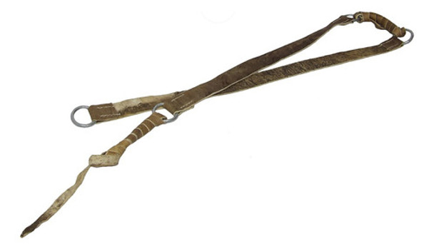 Pegual Cuero Crudo 5 Argollas Recado Montura Apero Crespo 0