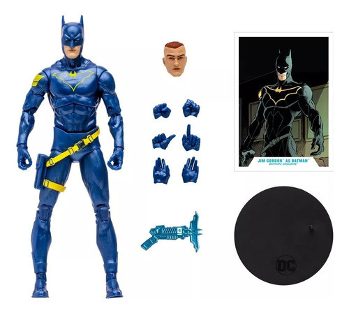 Mcfarlane Dcmultiverse Endgame Jim Gordon As Batman Platinum 0