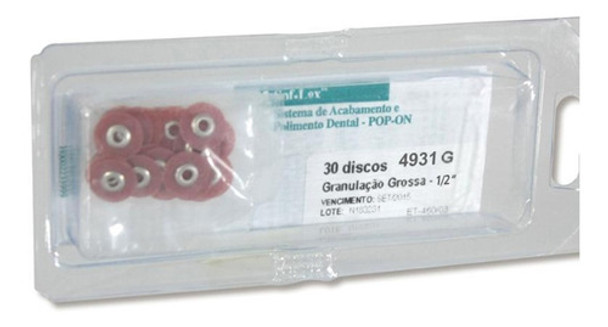 Disco De Lixa Sof-lex Pop On Refil Serie Marrom 4931 G1/2-3m 0