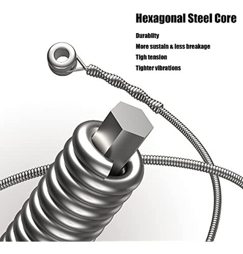 Muscell Cuerdas Para Guitarra Acústica De Bronce Fosforado H 0