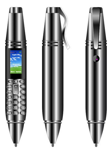 Mini Celular Tipo Caneta Gsm Câmera Compatível Com Bluetooth 0