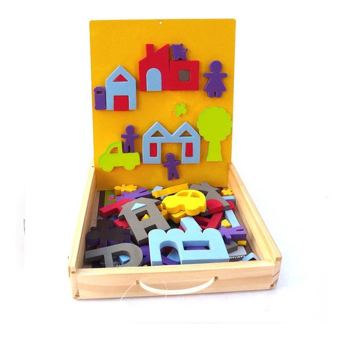 Caja Imantada El Barrio - Imanes Juguetes Didácticos 0