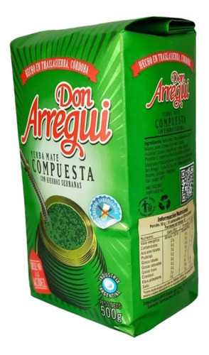Don Arregui Yerba Mate Compuesta 500g 0