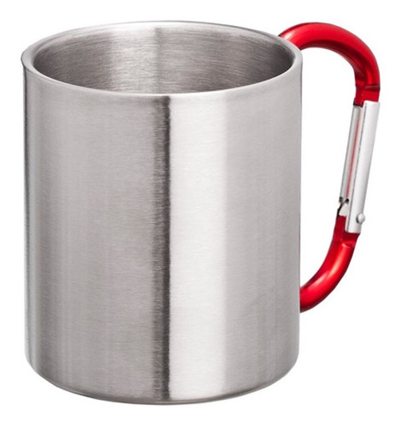 Caneca Para Camping Adventure Inox Alça Mosquetão Guepardo 0