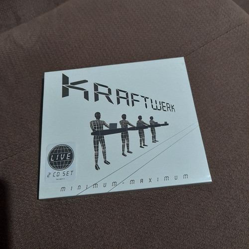 Cd Duplo Kraftwerk Kraftwerk Minimum Maximum Lacrado 0