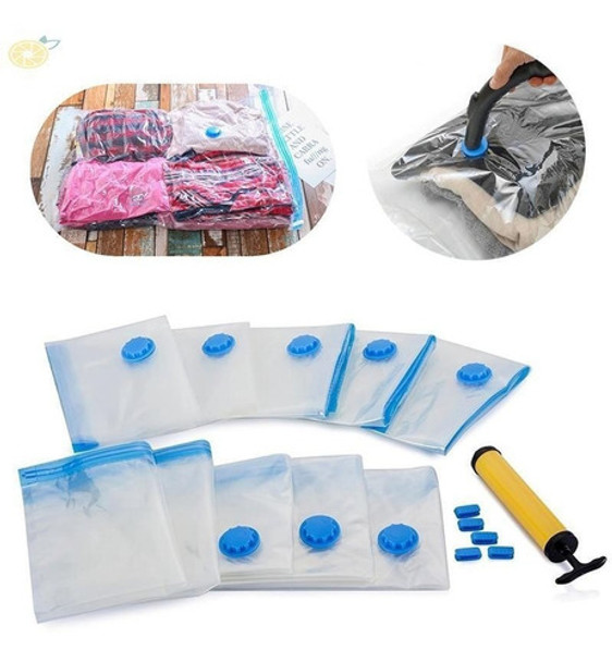 Bolsa De Vacio Para Ropa Organizadora 80x120 Cm 0