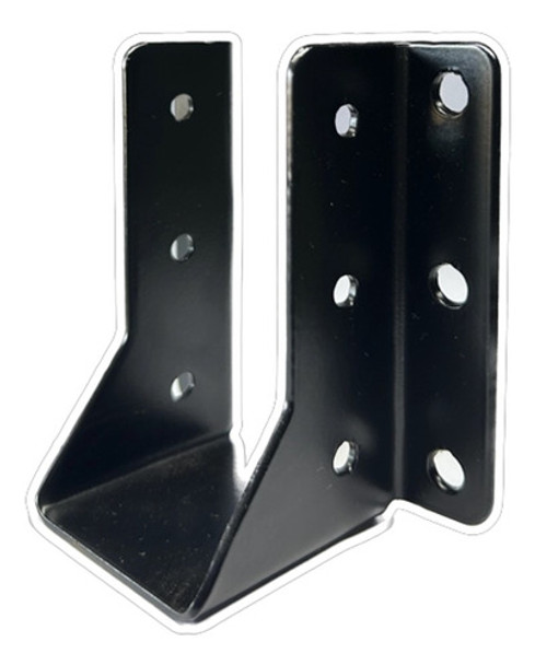 Kit Suportes Viga Parede Pergolado Madeiramento 5x10 - 04 Pç 0