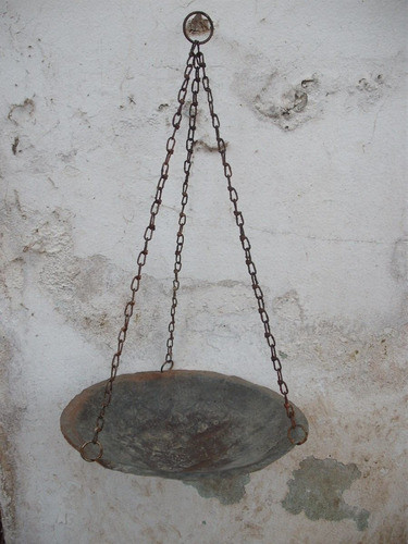Balança Antiga - Prato De Cobre- A Retirar Sp/sp. 0