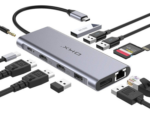Estacin De Acoplamiento, Estacin De Acoplamiento Usb C, Hub 0